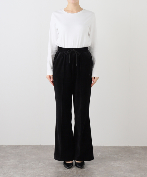 Russell Athletic（ラッセルアスレティック）の「RUSSEL ATHLETIC/ラッセルアスレチック SLOBE別注 ベロアパンツ（その他パンツ・レディース・ブラック/ブラウン・36/38）」の16枚目の写真