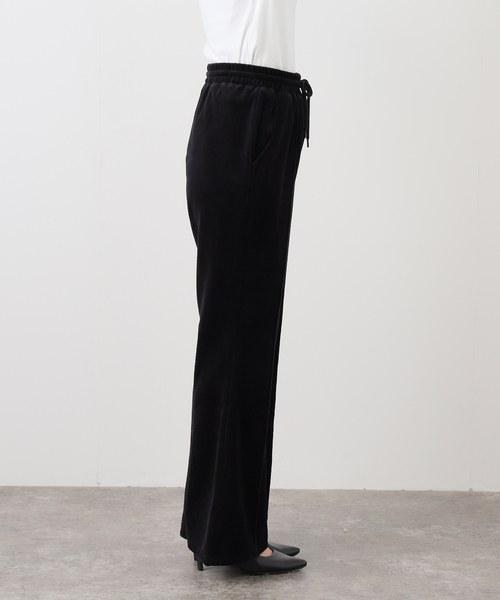 Russell Athletic（ラッセルアスレティック）の「RUSSEL ATHLETIC/ラッセルアスレチック SLOBE別注 ベロアパンツ（その他パンツ・レディース・ブラック/ブラウン・36/38）」の12枚目の写真