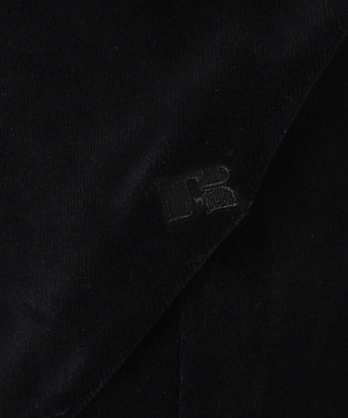 Russell Athletic（ラッセルアスレティック）の「RUSSEL ATHLETIC/ラッセルアスレチック SLOBE別注 ベロアパンツ（その他パンツ・レディース・ブラック/ブラウン・36/38）」の6枚目の写真