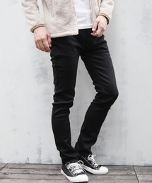 ARCADE（アーケード）の「裏地フリース ストレッチ 美脚スキニー 暖デニム & 暖チノパン（チノパンツ）」