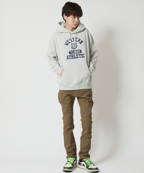 ARCADE（アーケード）の「裏地フリース ストレッチ 美脚スキニー 暖デニム & 暖チノパン（チノパンツ・メンズ・チャコール/ベージュ/ネイビー/ライトインディゴブルー/ノンウォッシュ/ブラック/カーキ・S/M/L/LL）」の15枚目の写真