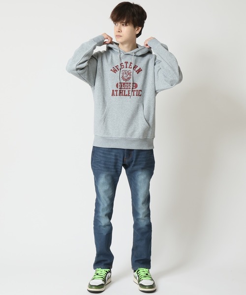 ARCADE（アーケード）の「裏地フリース ストレッチ 美脚スキニー 暖デニム & 暖チノパン（チノパンツ・メンズ・チャコール/ベージュ/ネイビー/ライトインディゴブルー/ノンウォッシュ/ブラック/カーキ・S/M/L/LL）」の19枚目の写真