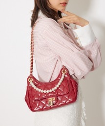 2WAYパッドロックショルダーバッグ 秋服 冬服