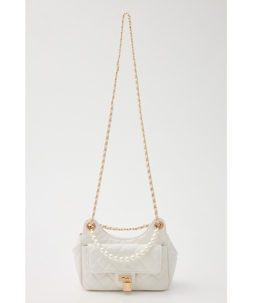 rienda（リエンダ）の「2WAYパッドロックショルダーバッグ 秋服 冬服（ショルダーバッグ・レディース・ブラック/レッド/ホワイト・FREE）」の9枚目の写真