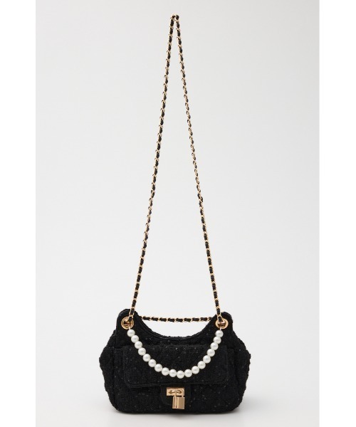 rienda（リエンダ）の「2WAYパッドロックショルダーバッグ 秋服 冬服（ショルダーバッグ・レディース・ブラック/レッド/ホワイト・FREE）」の17枚目の写真