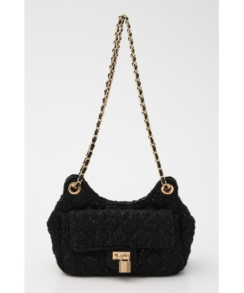 rienda（リエンダ）の「2WAYパッドロックショルダーバッグ 秋服 冬服（ショルダーバッグ・レディース・ブラック/レッド/ホワイト・FREE）」の18枚目の写真