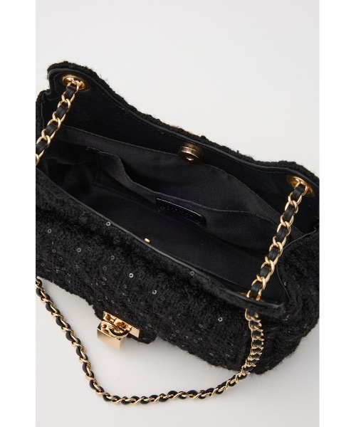 rienda（リエンダ）の「2WAYパッドロックショルダーバッグ 秋服 冬服（ショルダーバッグ・レディース・ブラック/レッド/ホワイト・FREE）」の19枚目の写真