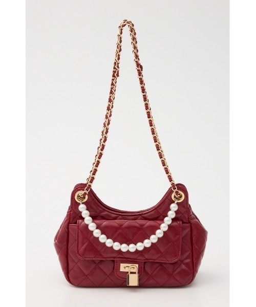 rienda（リエンダ）の「2WAYパッドロックショルダーバッグ 秋服 冬服（ショルダーバッグ・レディース・ブラック/レッド/ホワイト・FREE）」の22枚目の写真