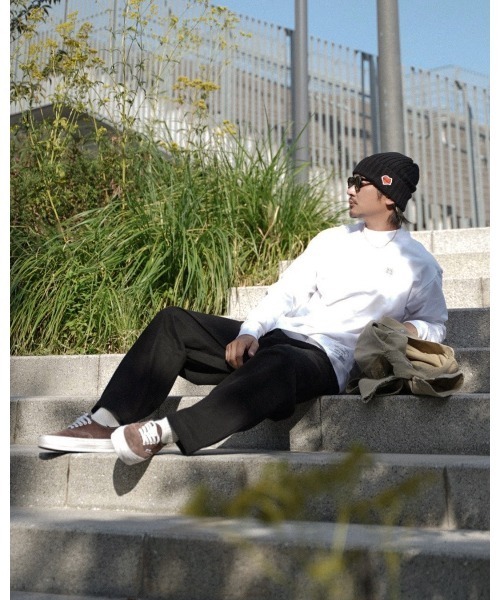 #Re:room（リルーム）の「ヘビーチノツータックワイドパン（チノパンツ・メンズ・ブラック/カーキ/オフホワイト・SMALL/MEDIUM）」の20枚目の写真