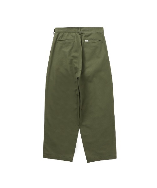 #Re:room（リルーム）の「ヘビーチノツータックワイドパン（チノパンツ・メンズ・ブラック/カーキ/オフホワイト・SMALL/MEDIUM）」の18枚目の写真