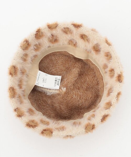 LOVETOXIC（ラブトキシック）の「【LTXC】シャギーバケハ（ハット・キッズ・オフホワイト/ベージュ/ブラック・F）」の6枚目の写真