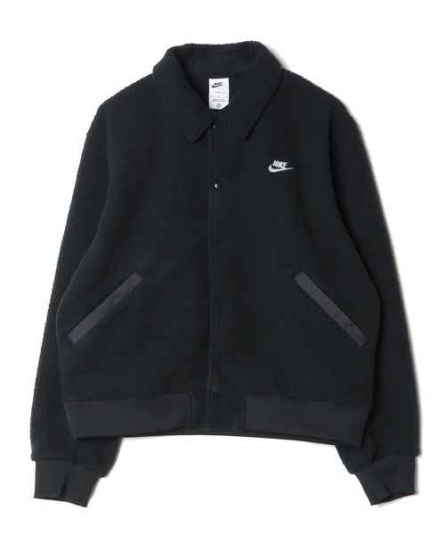 NIKE(ナイキ)の「NIKE AS M NK CLUB SHERPA COACHES JK HV1430(ブルゾン・メンズ・ブラック/オレンジ・M/L)」の2枚目の写真
