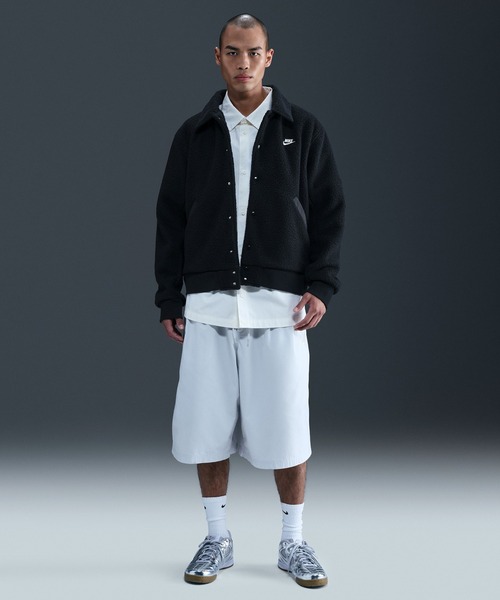 NIKE(ナイキ)の「NIKE AS M NK CLUB SHERPA COACHES JK HV1430(ブルゾン・メンズ・ブラック/オレンジ・M/L)」の9枚目の写真