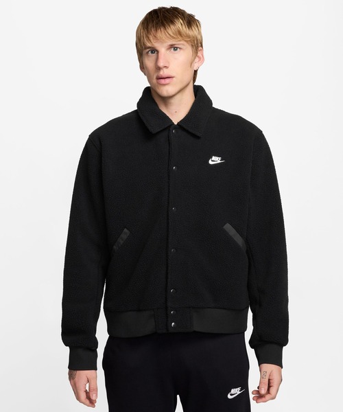 NIKE(ナイキ)の「NIKE AS M NK CLUB SHERPA COACHES JK HV1430(ブルゾン・メンズ・ブラック/オレンジ・M/L)」の11枚目の写真