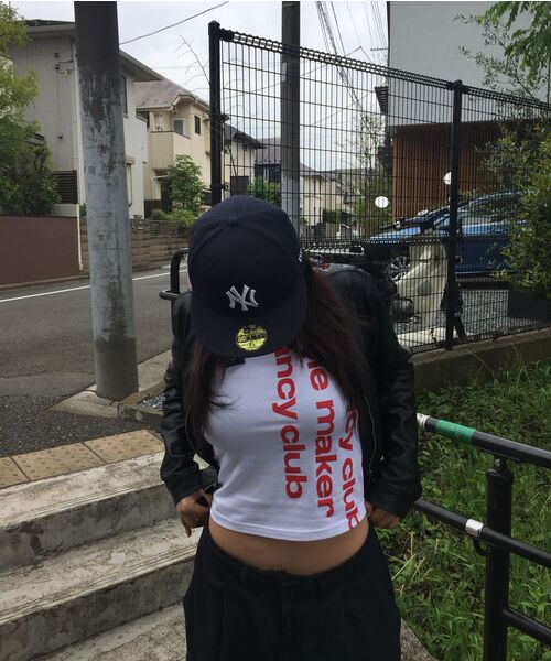 FANCY CLUB(ファンシークラブ)の「ベイウォッチ クロップTシャツ (ホワイト) F25QB103(Tシャツ/カットソー・レディース・ホワイト・FREE)」の13枚目の写真