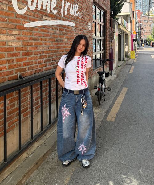 FANCY CLUB(ファンシークラブ)の「ベイウォッチ クロップTシャツ (ホワイト) F25QB103(Tシャツ/カットソー・レディース・ホワイト・FREE)」の15枚目の写真