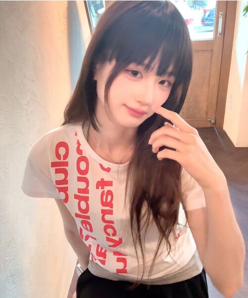 FANCY CLUB(ファンシークラブ)の「ベイウォッチ クロップTシャツ (ホワイト) F25QB103(Tシャツ/カットソー・レディース・ホワイト・FREE)」の20枚目の写真
