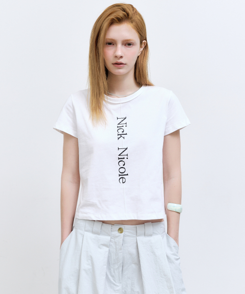 NICK&NICOLE（ニックアンドニコール）の「NICOLE PINTUCK HALF TOP_4 COLOR（Tシャツ/カットソー・レディース・その他・FREE/X-LARGE/SMALL/MEDIUM/LARGE）」の2枚目の写真