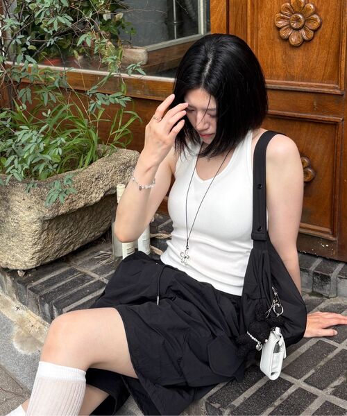 CPGN STUDIO（コンパーニョ）の「バミューダカーゴナイロンパンツチャコール（その他パンツ・レディース・その他・MEDIUM/LARGE）」の12枚目の写真