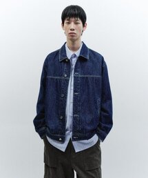 INSILENCE（インサイロンス）の「オーバーサイズトラッカージャケット MID BLUE（デニムジャケット）」