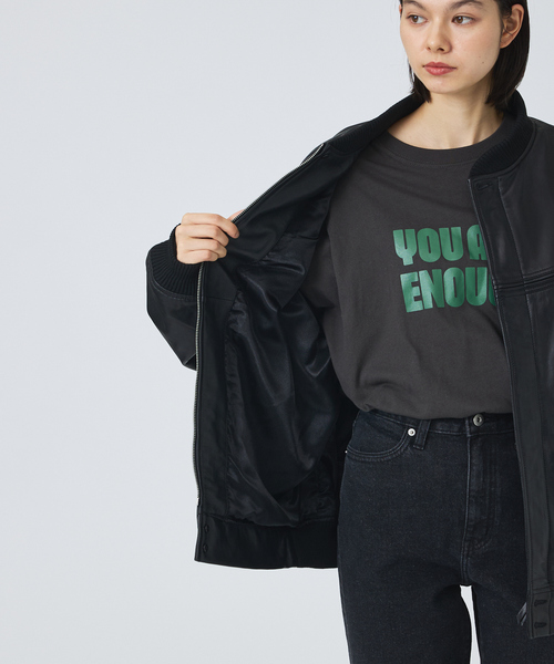 TOWNCRAFT ブラックレザーダービージャケット新品タグ付き TOWNCRAFT（タウンクラフト） レザー ダービージャケット / メンズ