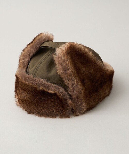 coen(コーエン)の「【ギフトにおすすめ】撥水フライトキャップ(キャップ・メンズ・ナチュラル/オリーブ/ブラック・FREE)」の3枚目の写真