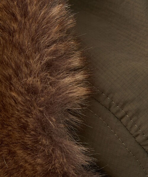 coen(コーエン)の「【ギフトにおすすめ】撥水フライトキャップ(キャップ・メンズ・ナチュラル/オリーブ/ブラック・FREE)」の10枚目の写真