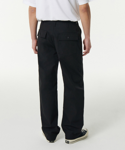 MUSINSA STANDARD（ムシンサスタンダード）の「リップストップパーティグパンツ[ブラック]（その他パンツ・メンズ・その他・40/38/42/36/34/28/29/32/30/31/33/26/27）」の3枚目の写真