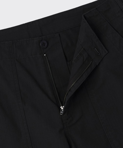 MUSINSA STANDARD（ムシンサスタンダード）の「リップストップパーティグパンツ[ブラック]（その他パンツ・メンズ・その他・40/38/42/36/34/28/29/32/30/31/33/26/27）」の4枚目の写真