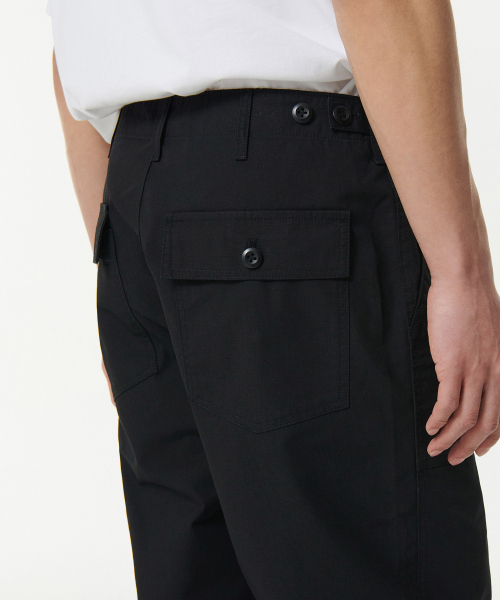 MUSINSA STANDARD（ムシンサスタンダード）の「リップストップパーティグパンツ[ブラック]（その他パンツ・メンズ・その他・40/38/42/36/34/28/29/32/30/31/33/26/27）」の6枚目の写真