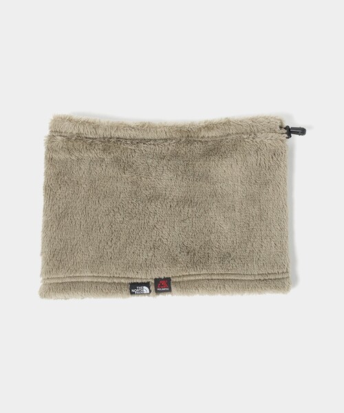 THE NORTH FACE（ザノースフェイス）の「＜THE NORTH FACE＞スーパーバーサロフトネックゲイター（ネックウォーマー/スヌード・レディース・ブラック/モカ・FREE）」の4枚目の写真