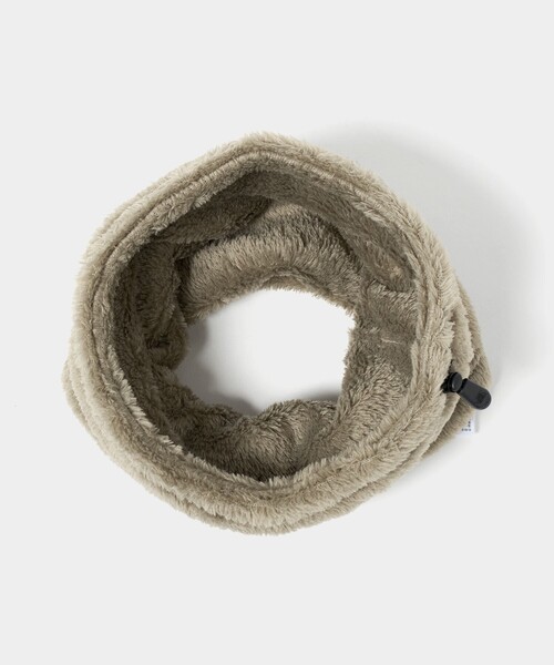 THE NORTH FACE（ザノースフェイス）の「＜THE NORTH FACE＞スーパーバーサロフトネックゲイター（ネックウォーマー/スヌード・レディース・ブラック/モカ・FREE）」の7枚目の写真