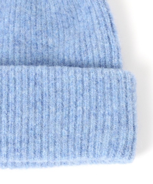 LAKOLE（ラコレ）の「ダブルロールニットキャップ / 604267（ニットキャップ/ビーニー・レディース・ブルー/ピンク/ライトグレー・FREE）」の13枚目の写真