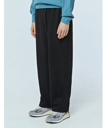 MOAA（モア）の「インフォーマルウールルーズパンツ（ブラック）（スラックス）」