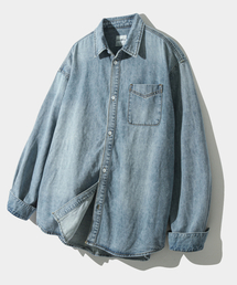 DIMITRI BLACK（ディミトリブラック）の「ASI Essential Biowashed Denim Shirt_Light Blue（シャツ/ブラウス・メンズ）」