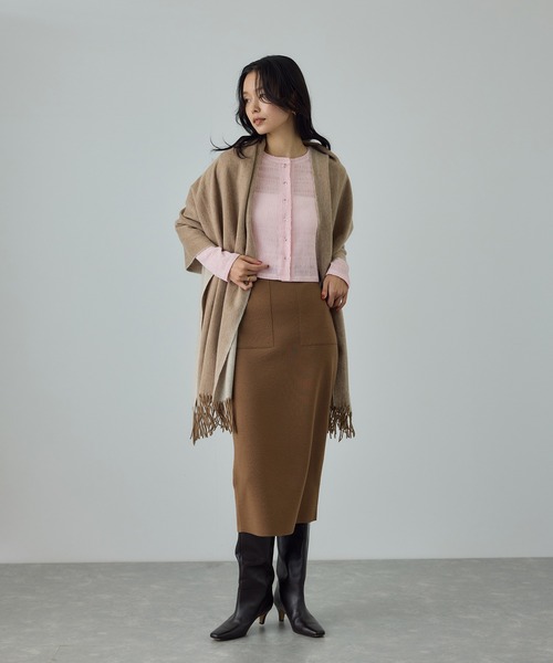 ROPE'(ロペ)の「ボタニカルダイコンパクトカーディガン/イージーケア・アンサンブル対応(カーディガン/ボレロ・レディース・サックスブルー/オレンジ系その他4/ピンク系その他2・FREE)」の17枚目の写真