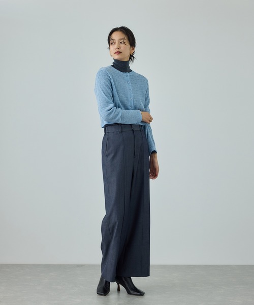 ROPE'(ロペ)の「ボタニカルダイコンパクトカーディガン/イージーケア・アンサンブル対応(カーディガン/ボレロ・レディース・サックスブルー/オレンジ系その他4/ピンク系その他2・FREE)」の20枚目の写真