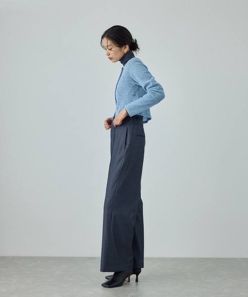 ROPE'(ロペ)の「ボタニカルダイコンパクトカーディガン/イージーケア・アンサンブル対応(カーディガン/ボレロ・レディース・サックスブルー/オレンジ系その他4/ピンク系その他2・FREE)」の21枚目の写真