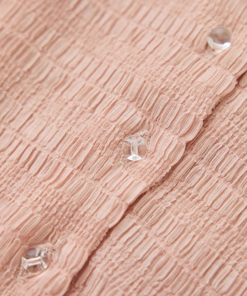 ROPE'(ロペ)の「ボタニカルダイコンパクトカーディガン/イージーケア・アンサンブル対応(カーディガン/ボレロ・レディース・サックスブルー/オレンジ系その他4/ピンク系その他2・FREE)」の13枚目の写真