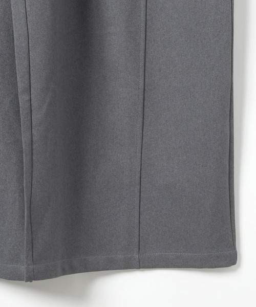 3.3 Field Trip （3.3フィールドトリップ）の「3.3 Field Trip／タイ付きワイドスラックス（その他パンツ・レディース・グレー/ブラック・SMALL/MEDIUM）」の19枚目の写真