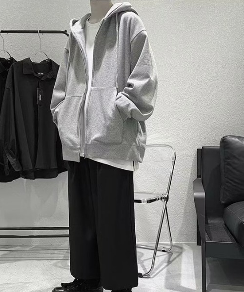 REBALANCE(リバランス)の「メンズ フード付き カーディガン(カーディガン/ボレロ・メンズ・B/A・MEDIUM/LARGE/X-LARGE)」の6枚目の写真