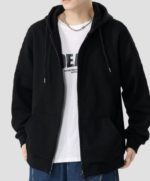 REBALANCE(リバランス)の「メンズ フード付き カーディガン(カーディガン/ボレロ・メンズ・B/A・MEDIUM/LARGE/X-LARGE)」の8枚目の写真