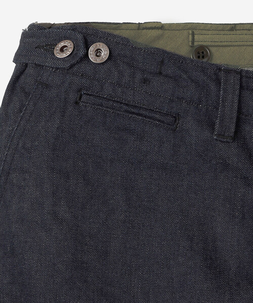 Buzz Rickson's(バズリクソンズ)の「BUZZ RICKSON'S | M-1943 DENIM CIVILIAN MEN(デニムパンツ・メンズ・インディゴブルー・34/32)」の4枚目の写真