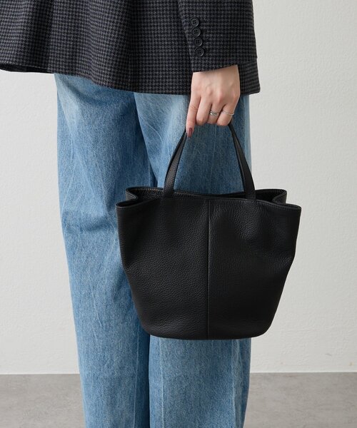 russet（ラシット）の「レザー2WAYミニトートバッグ（トートバッグ・レディース・アイボリー/ブラック/グレー系その他・FREE）」の13枚目の写真