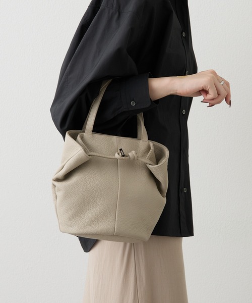 russet（ラシット）の「レザー2WAYミニトートバッグ（トートバッグ・レディース・アイボリー/ブラック/グレー系その他・FREE）」の22枚目の写真