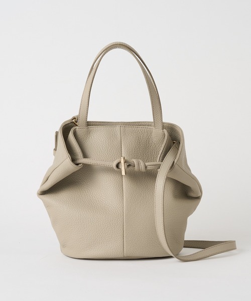 russet（ラシット）の「レザー2WAYミニトートバッグ（トートバッグ・レディース・アイボリー/ブラック/グレー系その他・FREE）」の16枚目の写真