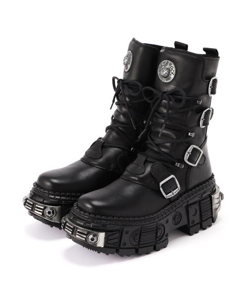 NEW ROCK（ニューロック）の「NEW ROCK/ニューロック/M-WALL1473-S3（ブーツ・メンズ・ブラック・43）」の12枚目の写真