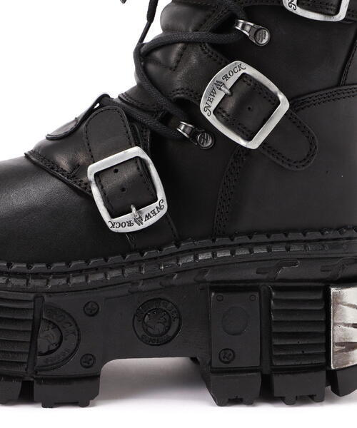 NEW ROCK（ニューロック）の「NEW ROCK/ニューロック/M-WALL1473-S3（ブーツ・メンズ・ブラック・43）」の18枚目の写真
