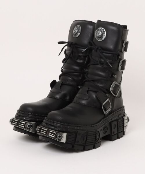 NEW ROCK（ニューロック）の「NEW ROCK/ニューロック/M-WALL1473-S3（ブーツ・メンズ・ブラック・43）」の9枚目の写真