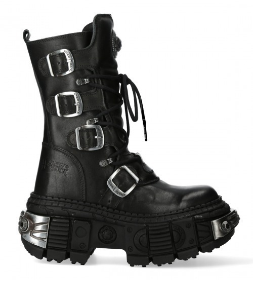 NEW ROCK（ニューロック）の「NEW ROCK/ニューロック/M-WALL1473-S3（ブーツ・メンズ・ブラック・43）」の3枚目の写真